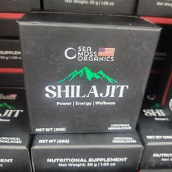 Sea Moss Organics Shilajit. 