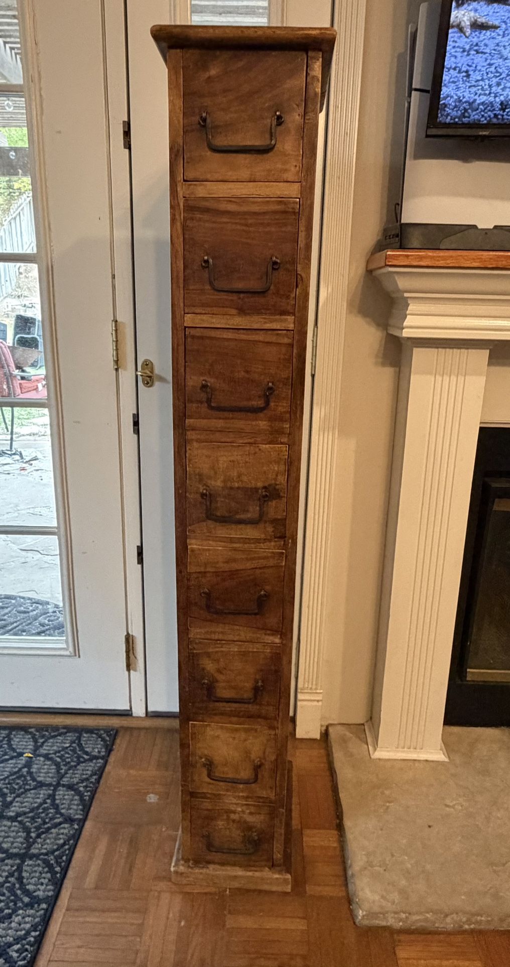 Storage Rustic Wood Furniture w/ Drawers