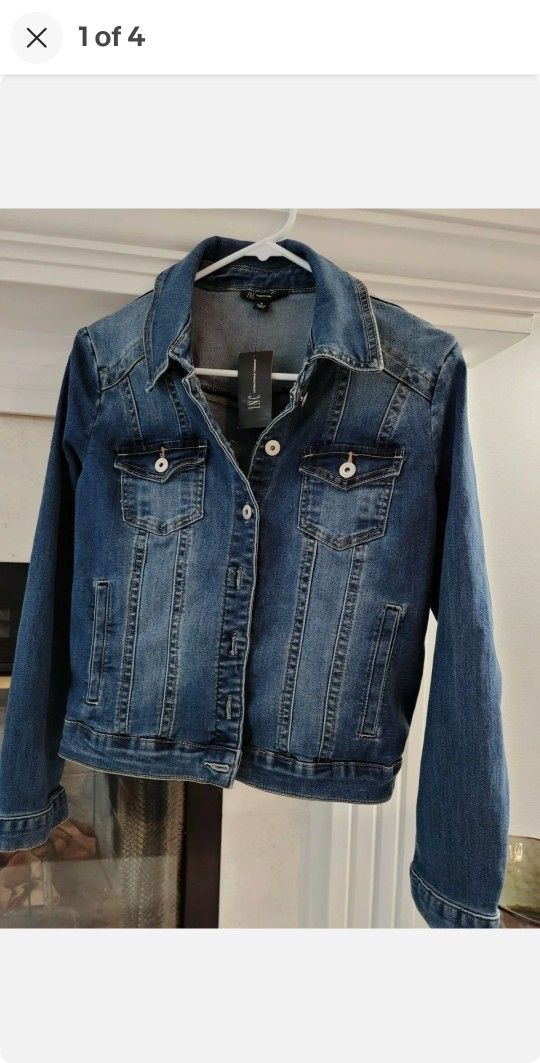 New With Tags! INC Denim Jacket