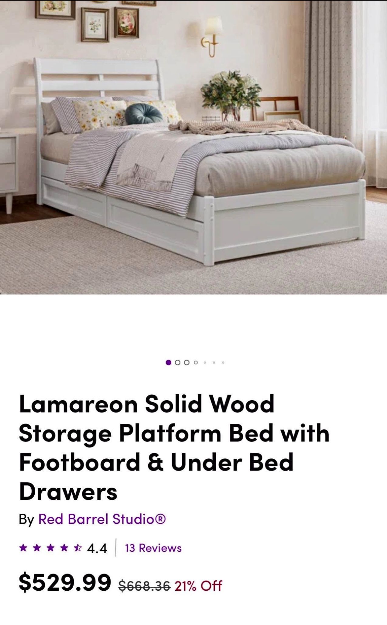 Bed Frame and Mattress Twin XL