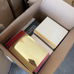 Craft Paper Assortment And Envelops  (4 Boxes) 