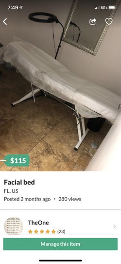 Facial massage beauty