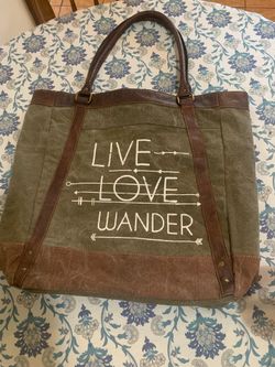 Mona B Large Canvas Tote bags