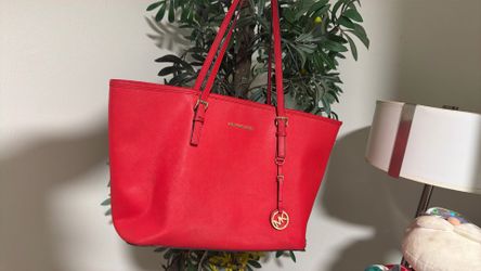 RED MK PURSE