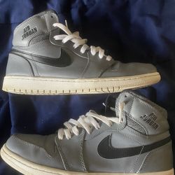 Cool Grey Jordan 1 High Top