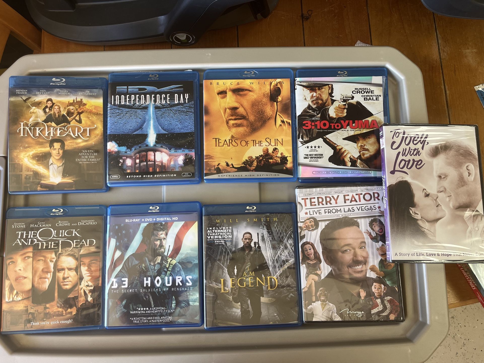 Blue Ray and DVD Movies