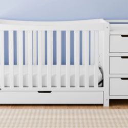 total: $429.99
Qty:
1
Graco Remi 4-in-1 Convertible Crib and Changer