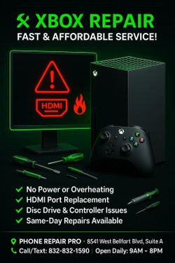 Xbox Repair – Fast, Affordable, and Reliable!