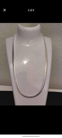 Sterling silver snake chain