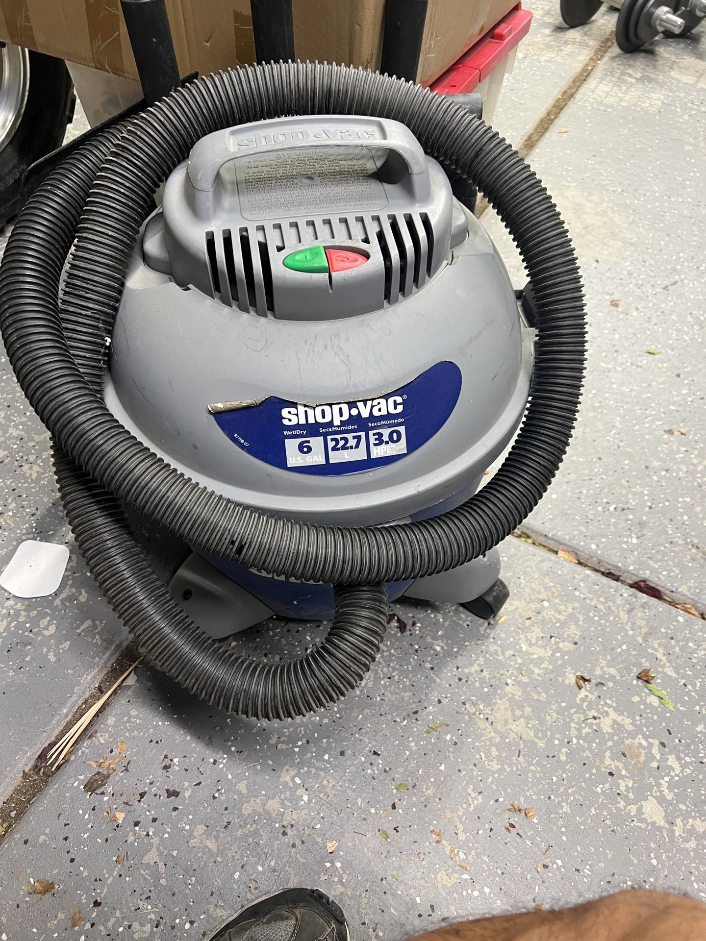 Shop Vac 6 Gallon Wet/dry