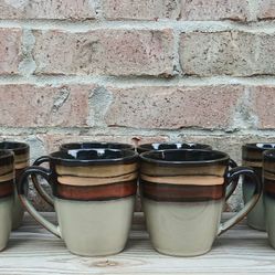 Pfaltzgraff Aztec Mugs 