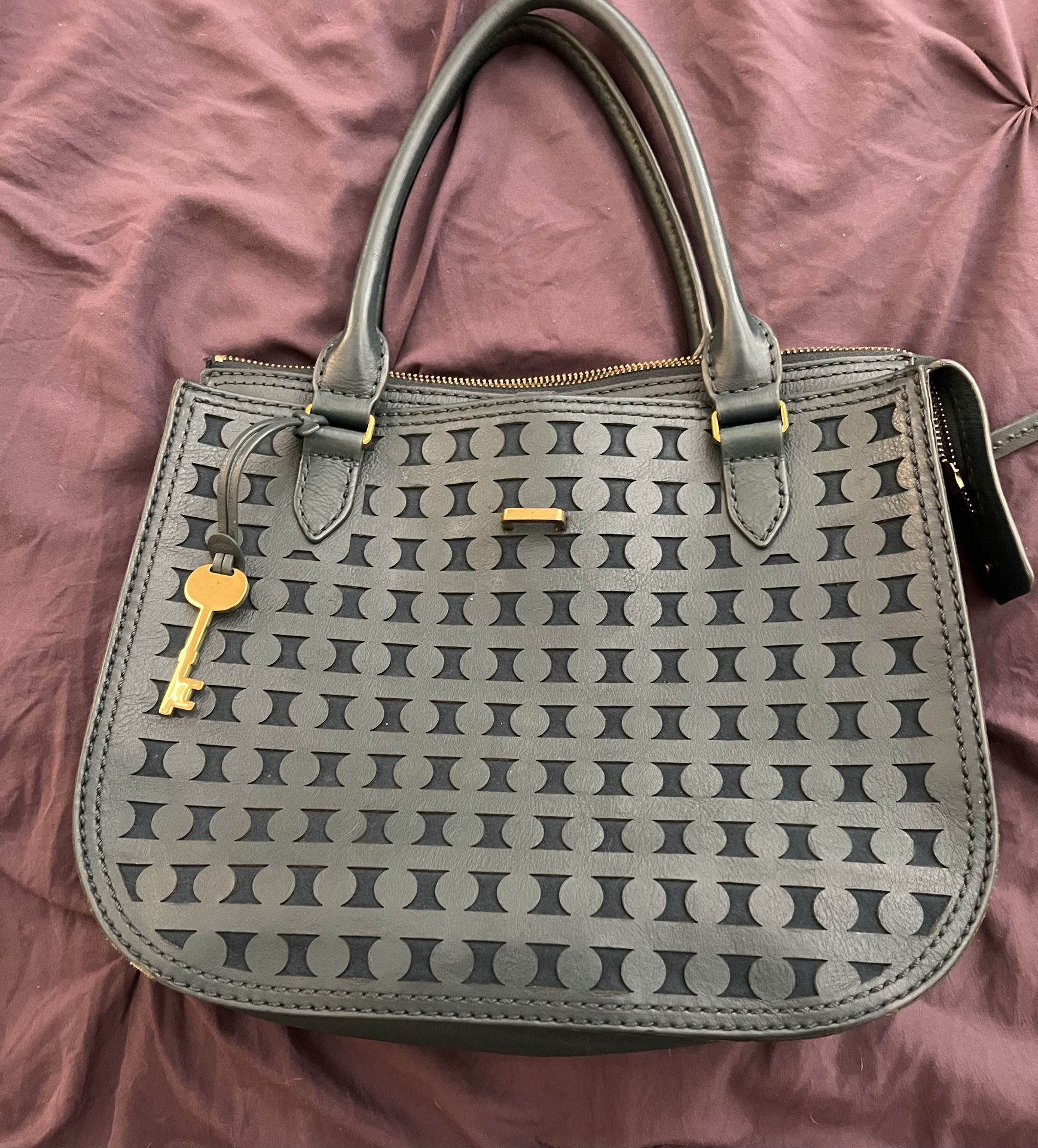 Fossil Ryder Satchel Handbag/Purse