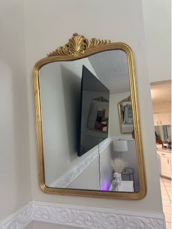 Gold mirrors