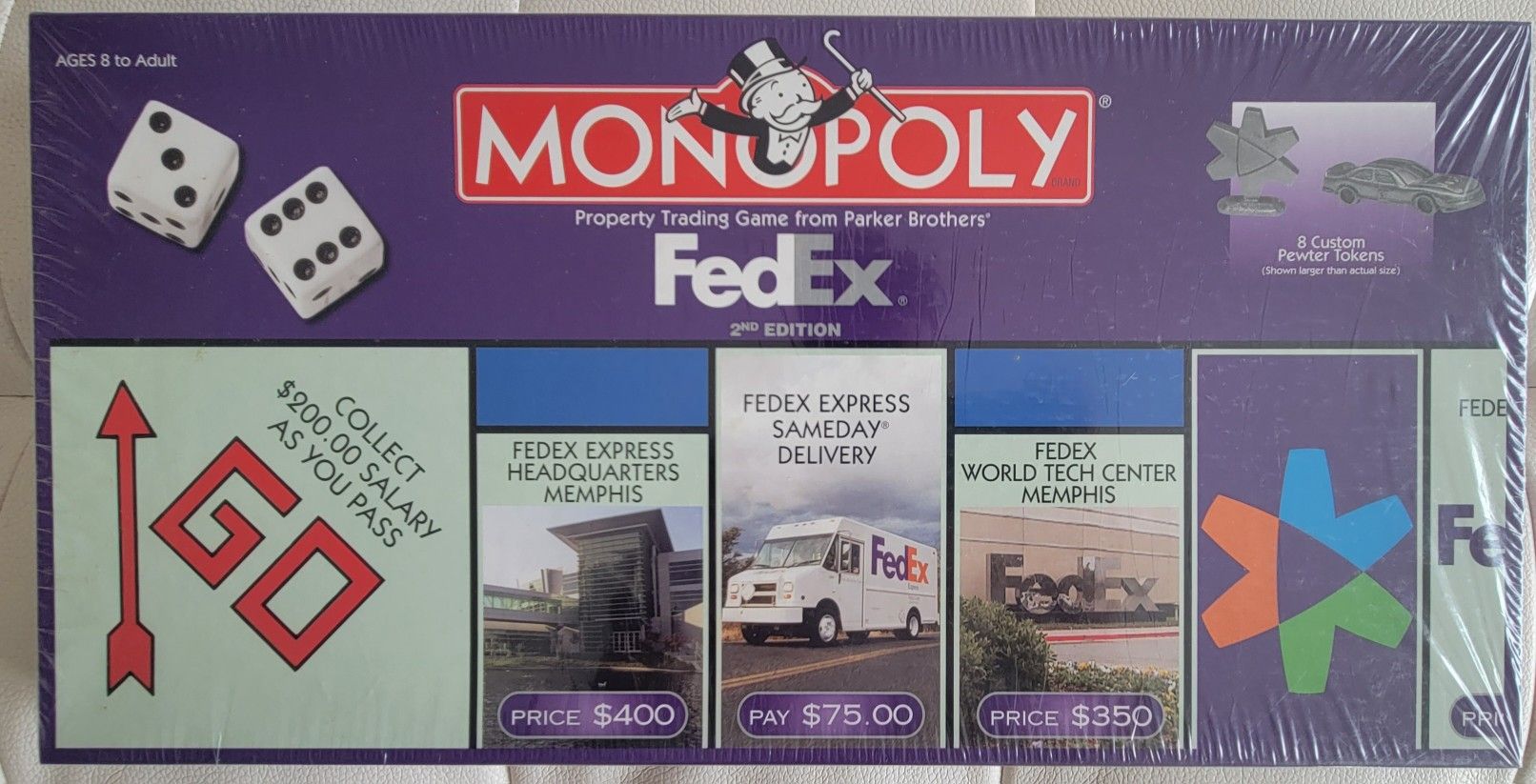 **Monopoly**Fedex Collectible Board Game