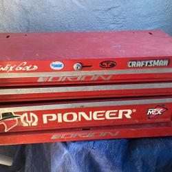 Nice Red Tool Box 3drours Pioneer