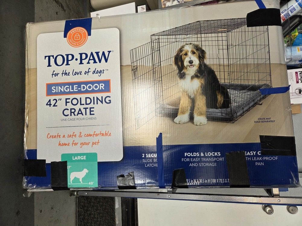 42" Dog Or Cat Crate, Great Condition