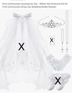 First Communion Accessories Set