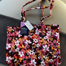 New With Tags Vera Bradley Tote Bag