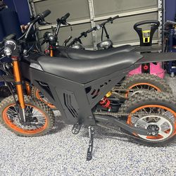 Pegasus 48 v electric dirt bike ,37mph , 45 mile range, PRICE IS FIRM