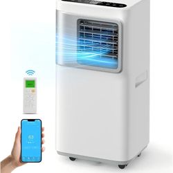 Portable Air Conditioners 16,000 Btu AC Unit 5 in 1 Wifi Smart Air Conditioner with APP, Fan & Dehum