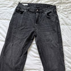 ZARA Black flared jeans 34 MEN
