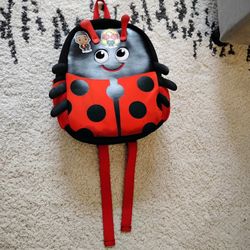 Ladybug Backpack For Girls
