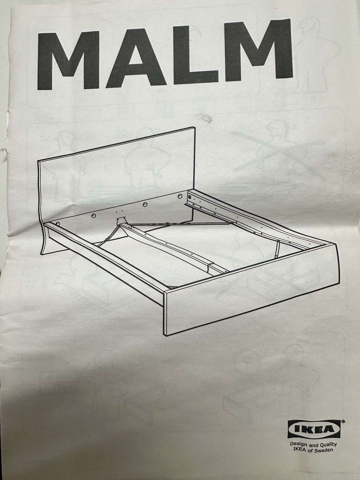 Bed Frame Only (QUEEN SIZE)