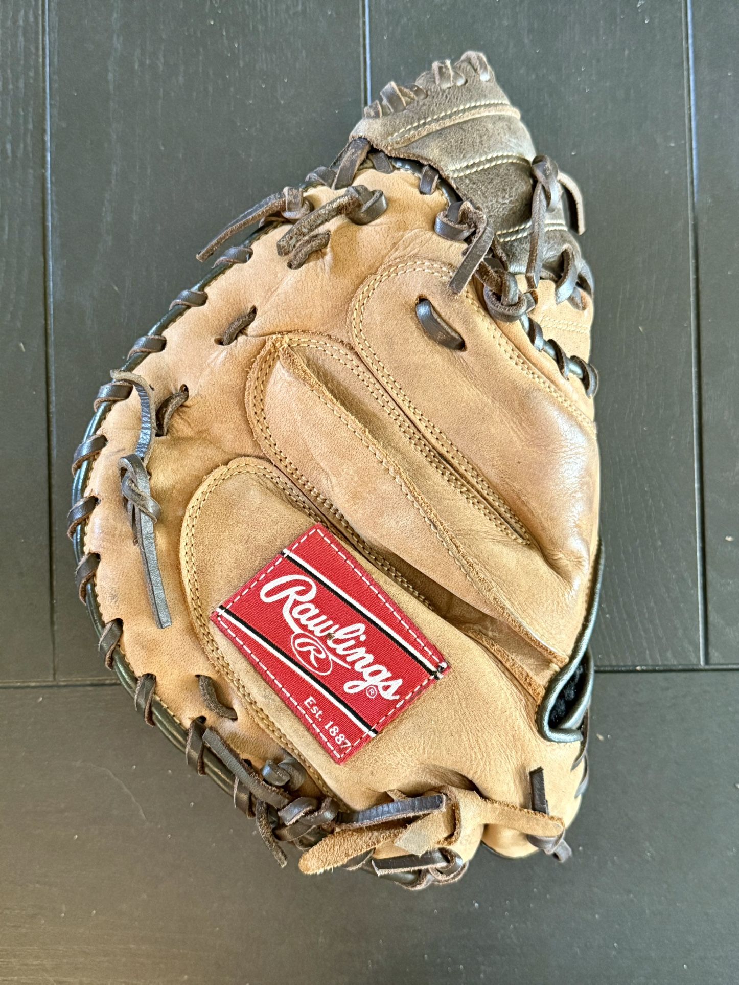 Rawlings RCM30C Catchers Mitt Joe Mauer RHT Lite Toe Baseball Glove