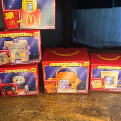 McDonald’s Changeables Happy Meal Toys 