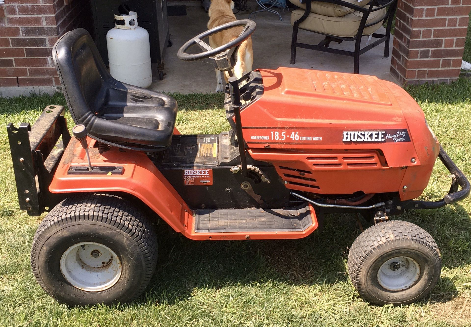 Huskee 46" Riding Lawn Mower FOR PARTS OR REPAIR NON RUNNING - Jersey Village/JV/Cypress