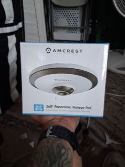 Amcrest 5MP 360° Fisheye PoE Indoor Dome Camera