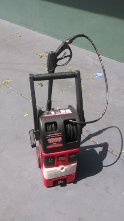 Electric pressure washer.