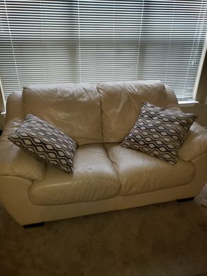 New And Used White Leather Couch For Sale In Greenville Nc Offerup