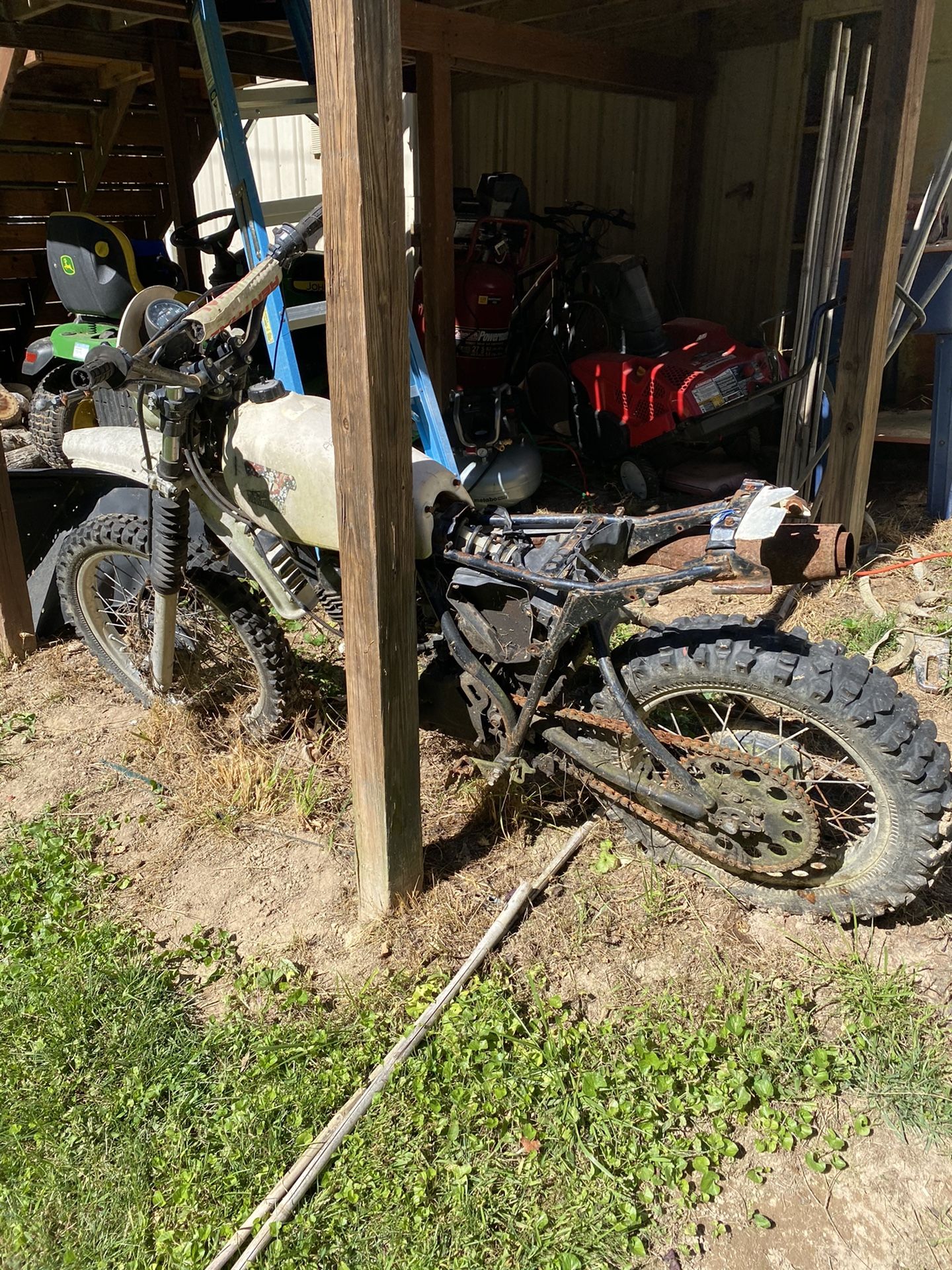 70s Yamaha motorcycle