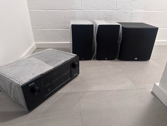 Bowers & Wilkins speakers/subwoofer