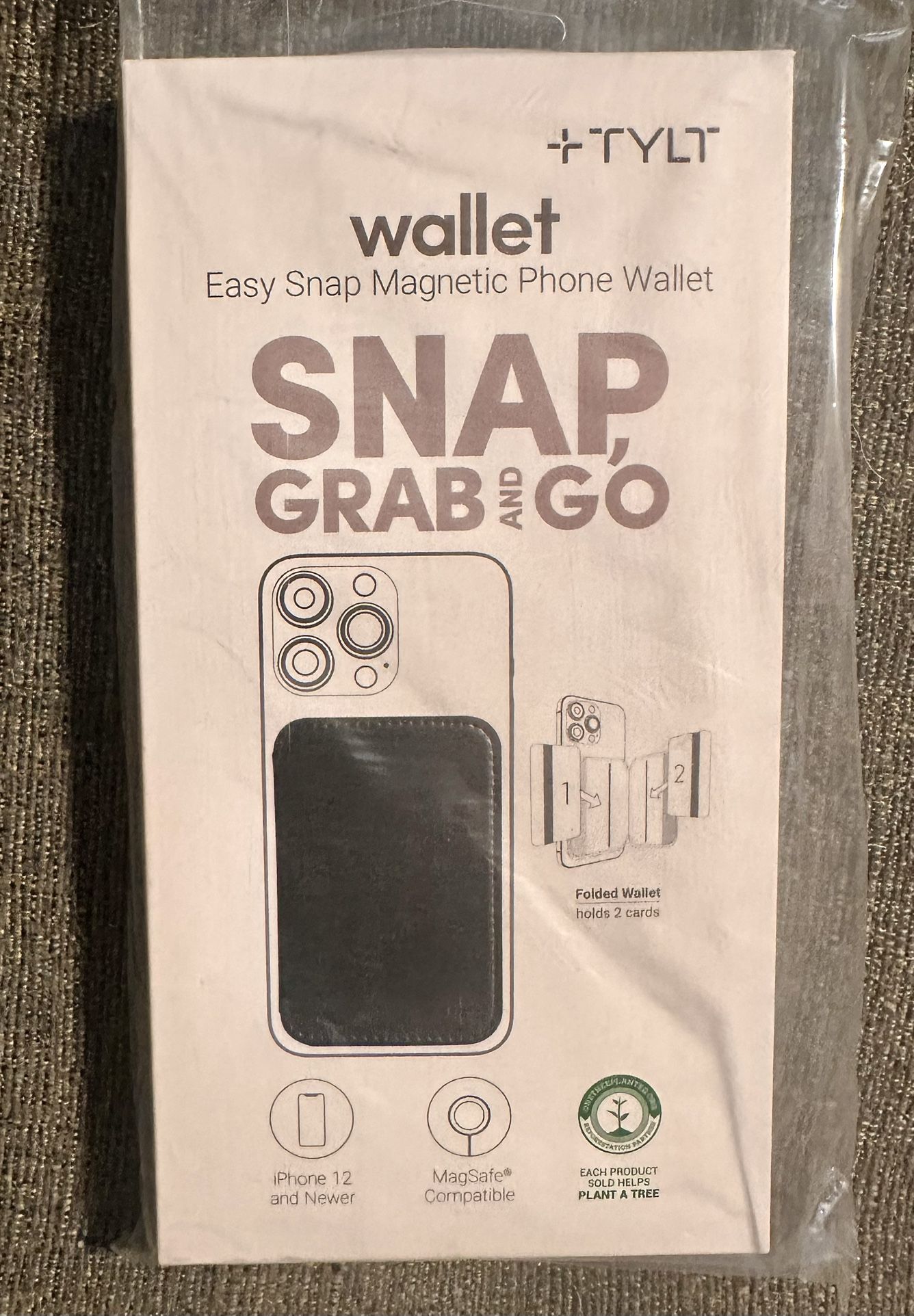 TYLT Easy Snap Magnetic Phone Wallet