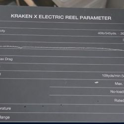 Piscifun Kraken X Electric Reel 