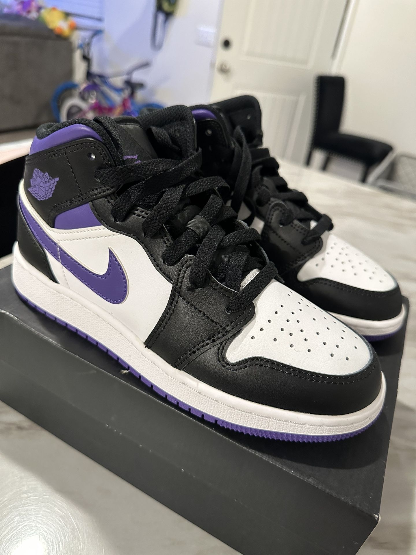 air jordan 1 mid nuevos size 4-5 entrego ha domicilio
