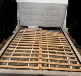 West Elm Upholstered Bed Frame - Cal King Size