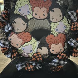 Hocus Pocus Halloween Wreath