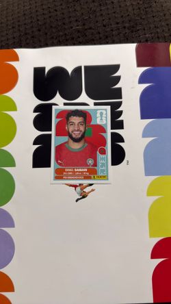 Ismael Saibari World Cup sticker