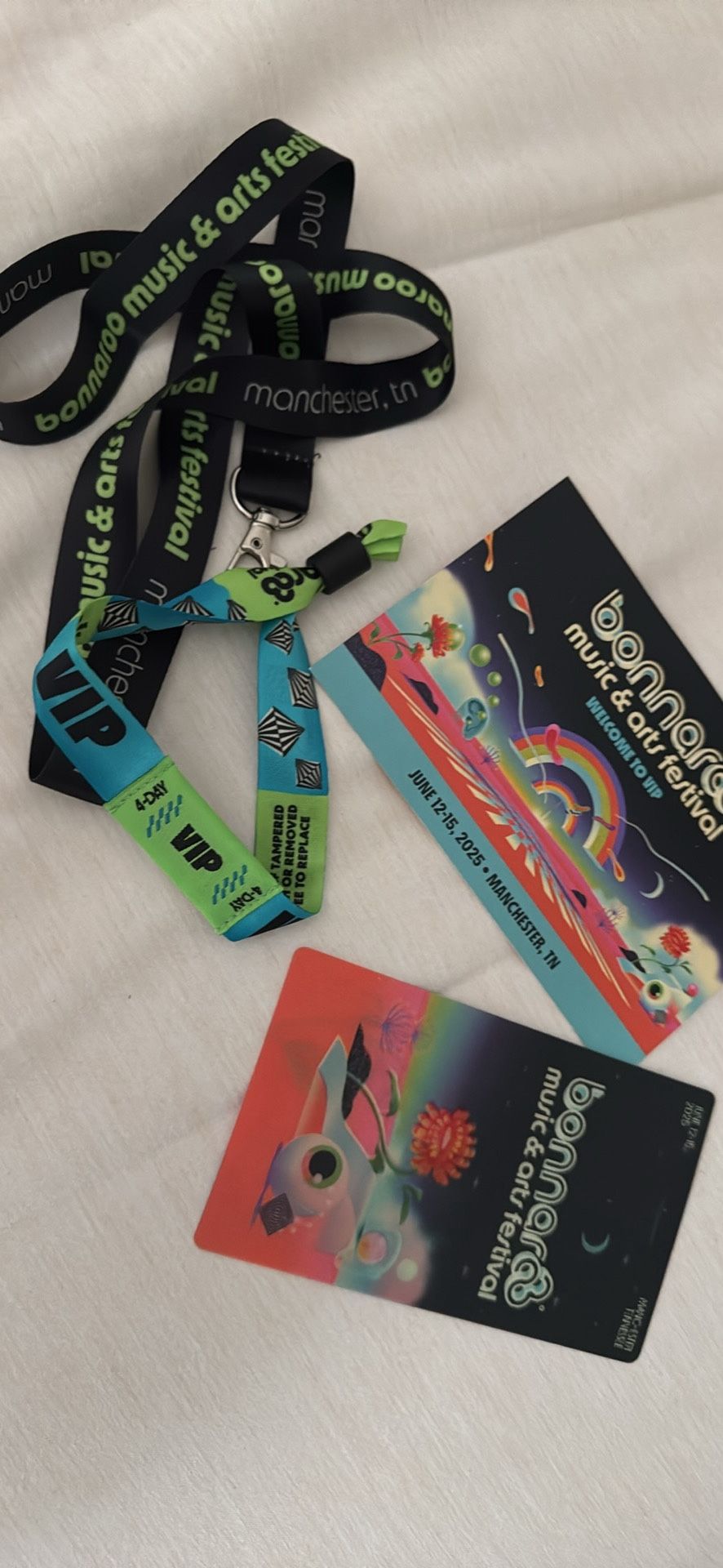 Bonnaroo Wristband