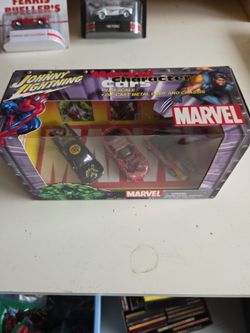 Johnny Lightning Marvel Character Cars 3-Pack
