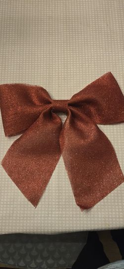 14 Inch Red Sparkly Bow. Holmdel Nj