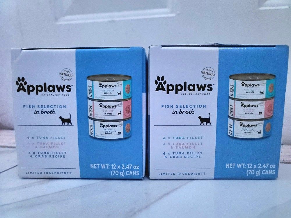 Applaws Fish Selection In
Broth Wet Cat Food, 12pk