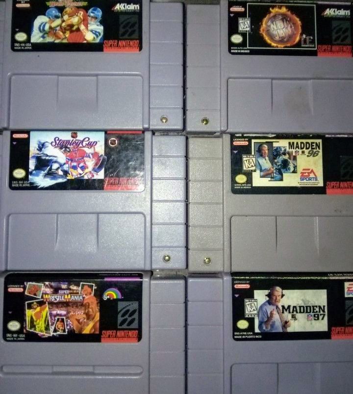 💥SUPER NINTENDO GAMES