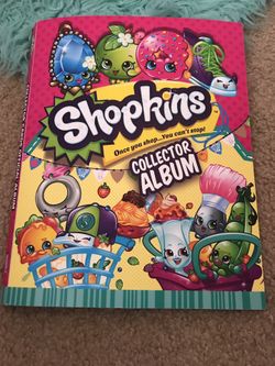 Shopkins collector cards album