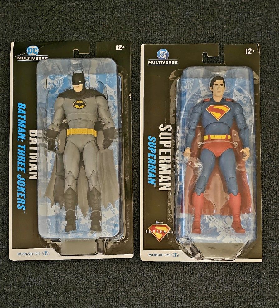 Mcfarlane Toys BATMAN & SUPERMAN