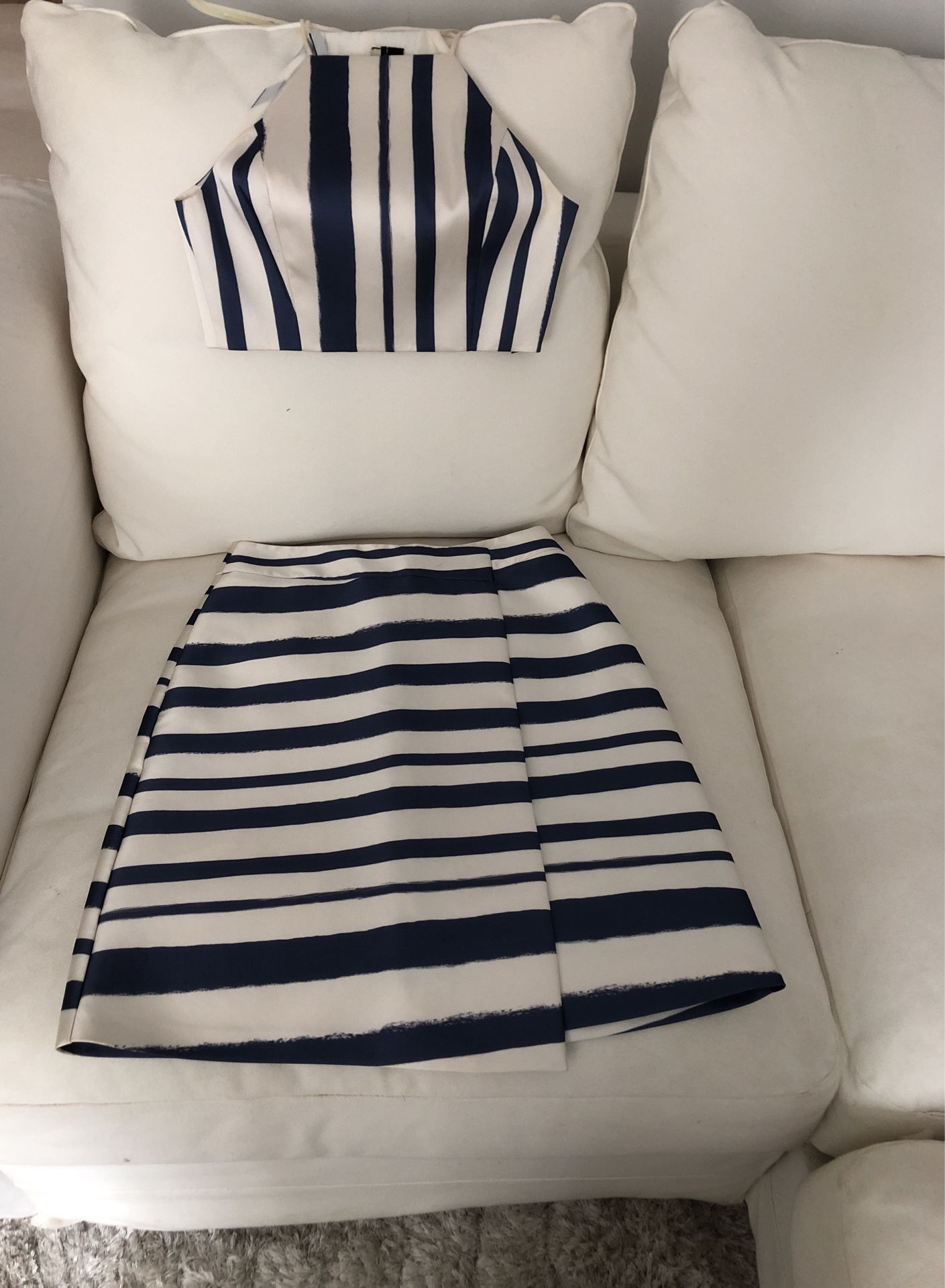 TOPSHOP 2 pc TOP & SKIRT