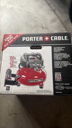 Porter-Cable 18GA Brad Nailer & 6-Gallon Air Compressor Combo Kit